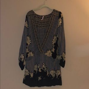 Free People Deep V Dress